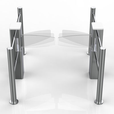 Edelstahl 304 elektronische Türen mit Schaltfläche/IC-Kartensteuerung für 550-900 mm Durchgang