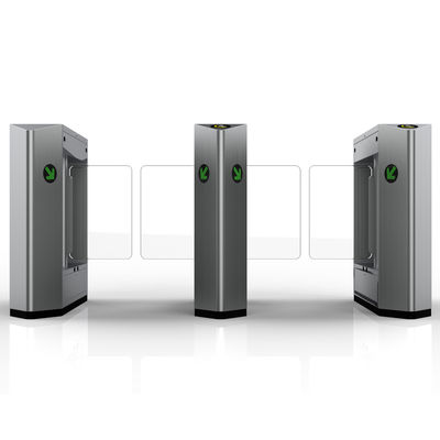 IP54 geschützte Schwingung Turnstile Gate Silberfarbenbetrieb mit RS485/TCP/IP-Schnittstelle
