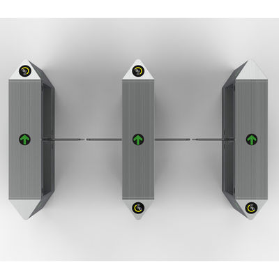 IP54 geschützte Schwingung Turnstile Gate Silberfarbenbetrieb mit RS485/TCP/IP-Schnittstelle