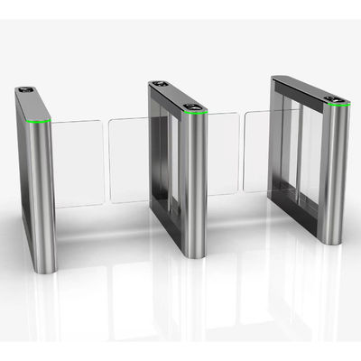 IP54 Edelstahl Silber Schwingflügeltür 0,2s Öffnungszeit